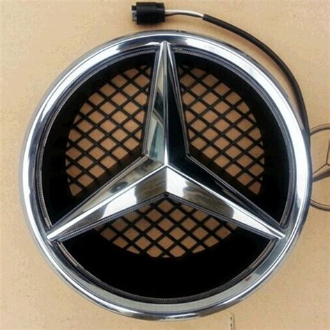 Front Grille Grill Star Emblem For Mercedes Benz Illuminated