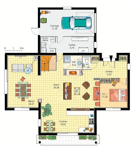 Plan De Maison Maison Darchitecte Faire Construire Sa Maison