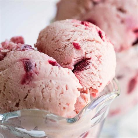 Almond Cherry Ice Cream Recipe Ashlee Marie Real Fun With Real Food