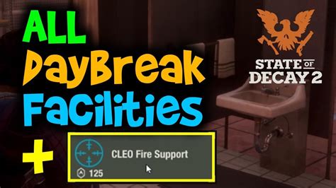 All Daybreak Facilities Mods Showcase State Of Decay Daybreak