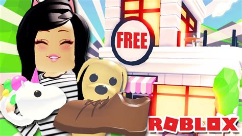 I Opened A Free Pet And Toy Shop🐶 In Adopt Me Roblox Leash Update Youtube