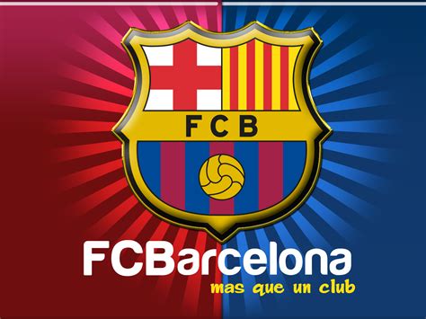 The most notable modifications of the logo took place in 1910. FC Barcelona Logo Red Blue Star Shine " Mas Que Un Club ...