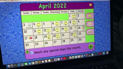 Starfall Calendar First Day Of April 2022 Youtube