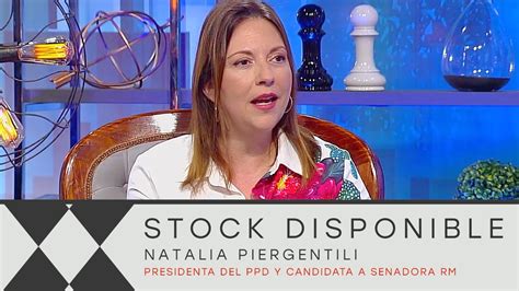 la presidenta del ppd natalia piergentili en stockdisponible youtube