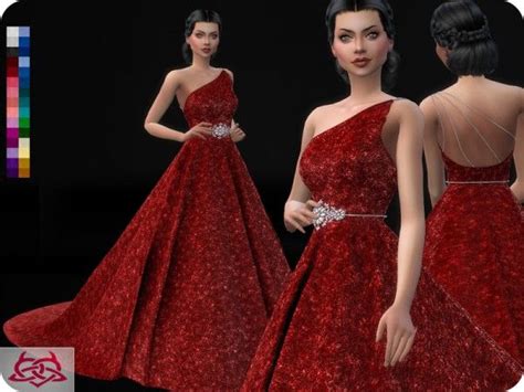 Sims 4 Wedding Dress Red Wedding Dresses Royal Dresses Sims 4 Tsr