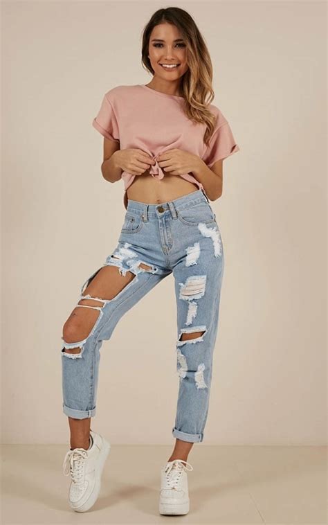 How To Wear Ripped Jeans Denim Fashion Girls