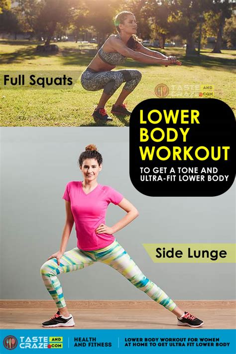 What do lower body workouts target? Lower body workout for women at home to get ultra fit ...