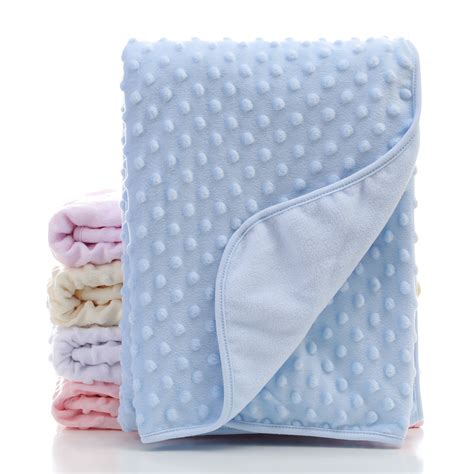 Baby Cotton Thin Super Soft Flannel Blanket Newborn Toddler Minky Baby