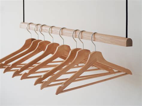 Hanging Clothes Rack Ceiling Mounted Hanging Clothes Rack Etsy Canada