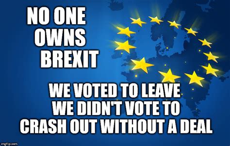 No One Owns Brexit Imgflip