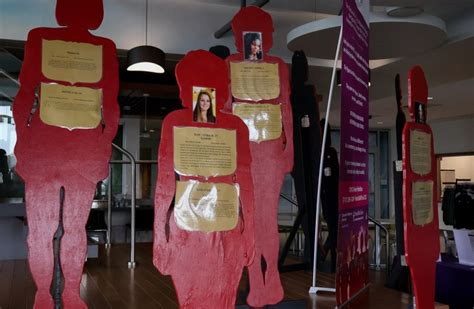 Display Brings Awareness To Domestic Violence The Etownian