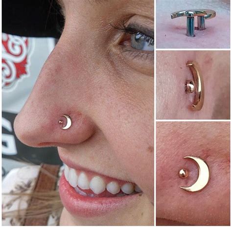 14k And 18k Gold Jewellery By Anatometal And Neometal Nose Piercing Jewelry Earings