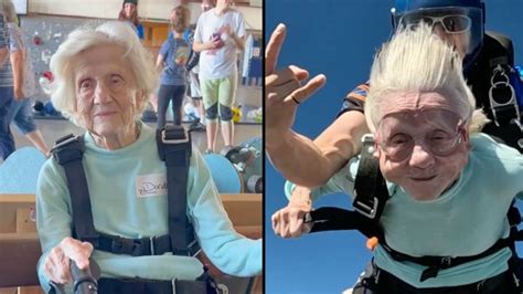 104 Year Old Woman Dies Just Days After Becoming Oldest Person In The World To Skydive