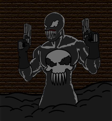 The Symbioted Punisher 1 By Gobdemomaster On Deviantart