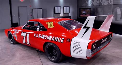 Tweets do not constitute an endorsement by. See the story of K&K Insurance 1969 Dodge Charger Daytona #71 which changed NASCAR forever ...