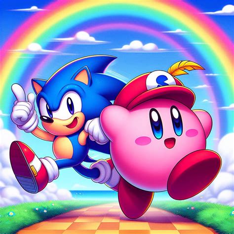 Sonic And Kirby Ai Images By Kittykun123 On Deviantart