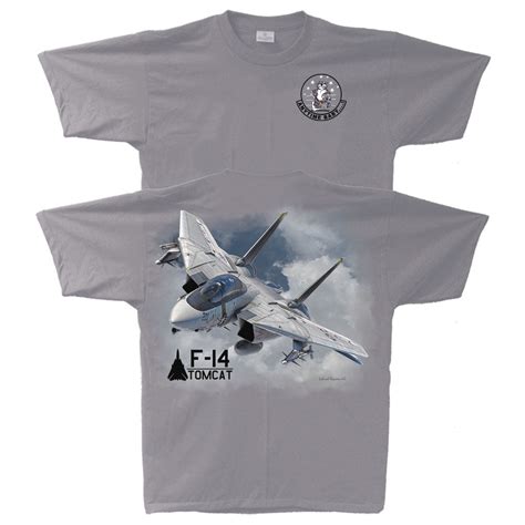 F 14 Tomcat Flight Adult T Shirt Labusch Skywear Inc