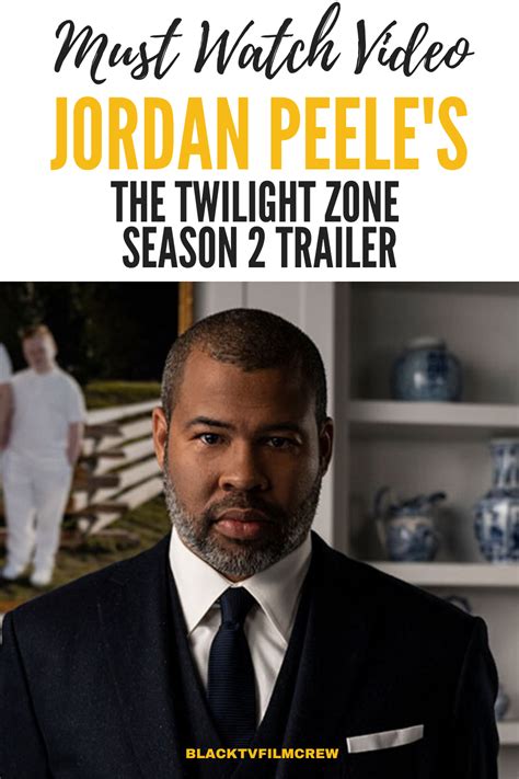 Must Watch Jordan Peeles Twilight Zone Trailer Twilight Zone American Tv Shows Twilight
