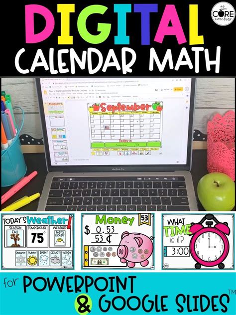 Digital Calendar Math In 2020 Calendar Math Digital Calendar