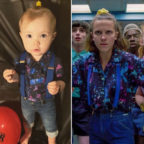 Baby Cosplay Eleven From Stranger Things Stranger Things Costume