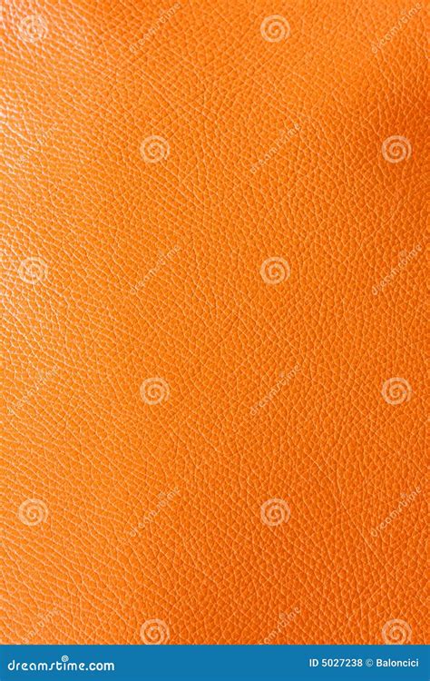 Leather Orange Stock Photo Image Of Background Texture 5027238
