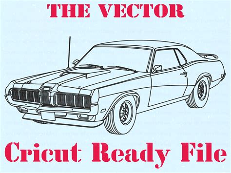 1970 Cougar Eliminator Svg Vector Cut File Cricut Etsy