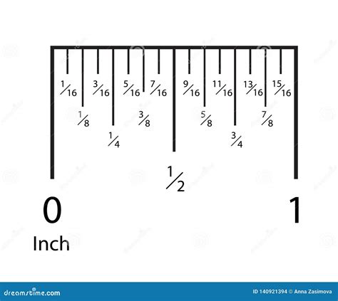 Inch And Metric Rulers Centimeters And Inches Measuring Scale Precision