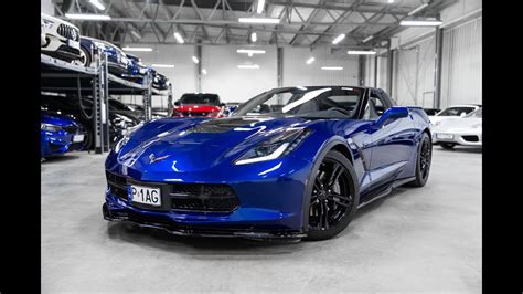 Chevrolet Corvette Stingray 6 2 V8 2017 Bezwypadkowa Mienie Wydech