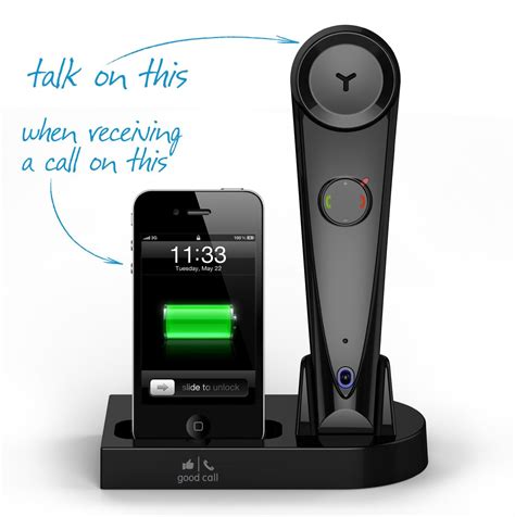 Wireless Iphonecell Phone Handset And Iphone Docking Station