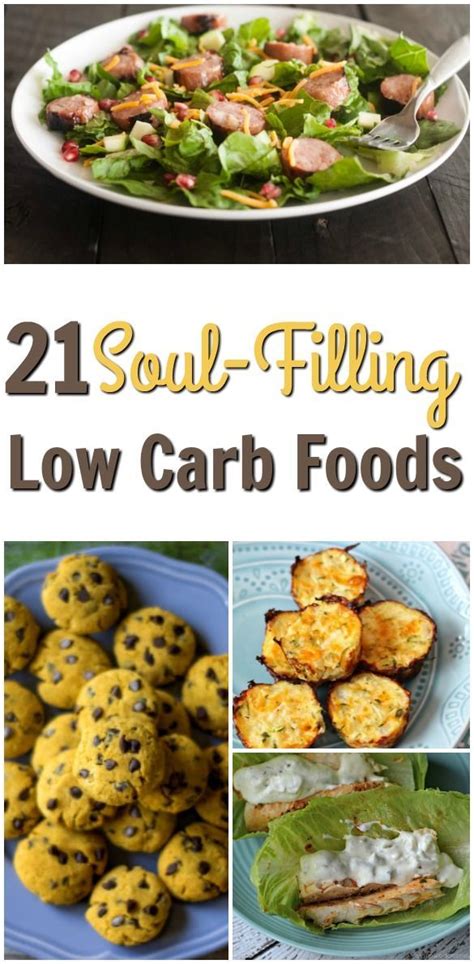 If you're a diabetic or have one in the family, you will welcome this little book. 21 Soul-Filling Low Carb Recipes | Low carbohydrate diet ...
