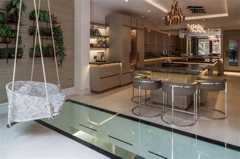 Chelsea New Build Contemporary Kitchen London By Vastu Interior