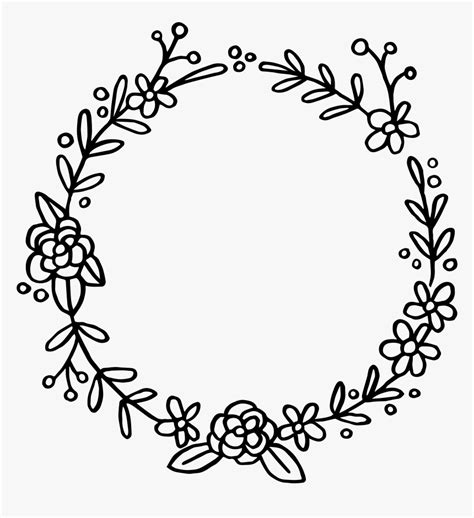 Free Floral Wreath Svg Cutting File Scrapbook Flowers Cut Files Dxf