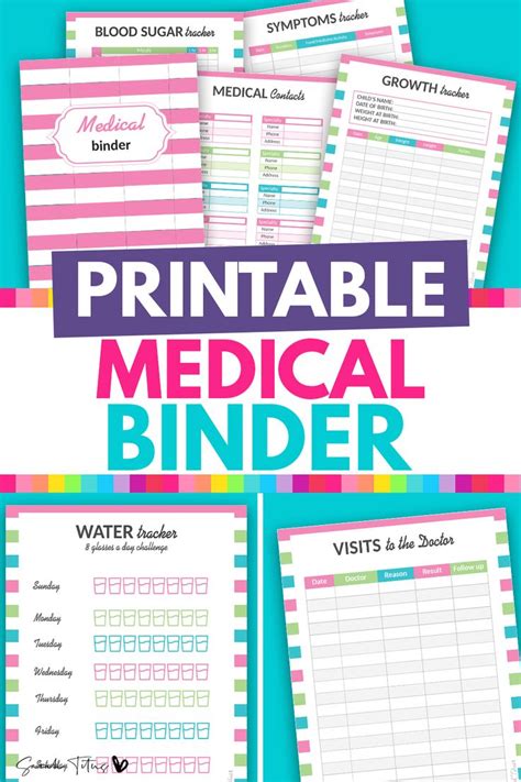 Medical Binder Printables Medical Binder Medical Binder Printables Emergency Binder