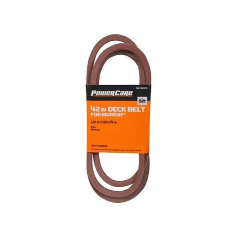 Powercare Murray 42 In Tractor Deck Belt Hd37x88ma The Home Depot