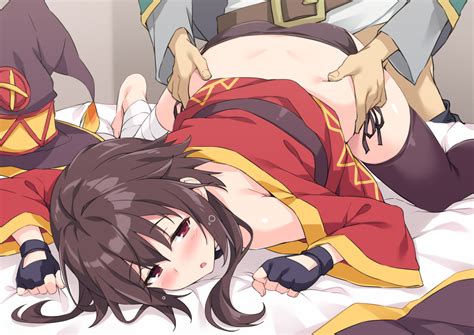 Megumin And Satou Kazuma Kono Subarashii Sekai Ni Shukufuku Wo Drawn