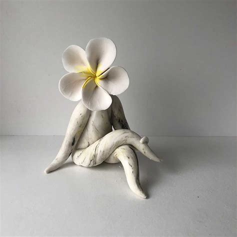 Lady Plumeria Parian Clay Sculpture Handmade Ts To Buy Online In