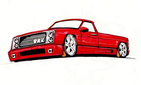 Pencil Drawings Of Lowrider Cars
