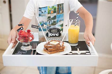 Fathers Day Breakfast In Bed — All For The Boys