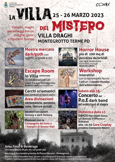 La Villa Del Mistero Il Blog Di Abano It