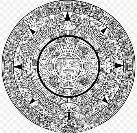 Maya Civilization Aztec Calendar Stone Mayan Calendar Png 800x798px