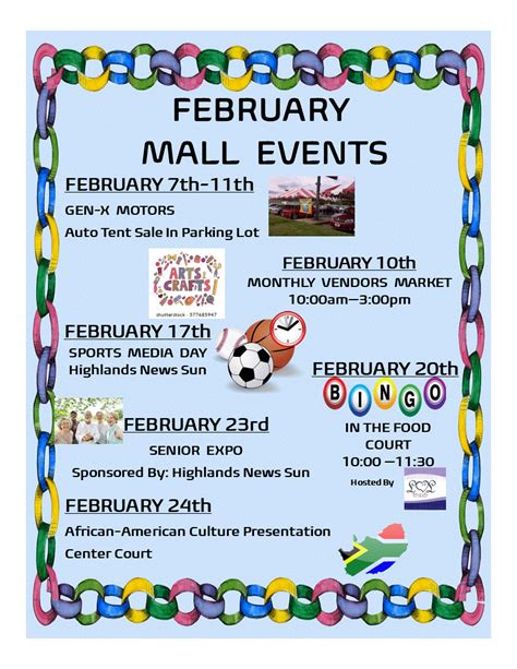 February 2024 Events Lakeshore Mall