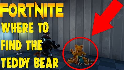 Where To Find The Teddy Bear Daily Quest Fortnite Youtube