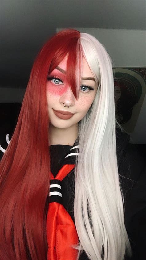 Self Female Shoto Todoroki Cosplay Cosplay Bit