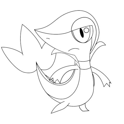 Snivy From Pokemon Coloring Pages XColorings Com