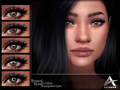 Brown Eyes By Astonied At Tsr Sims 4 Updates