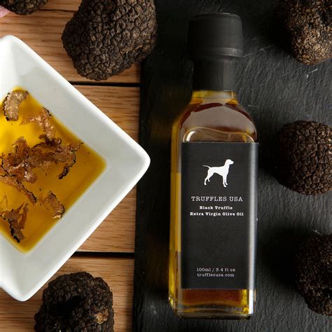 Black Truffle Extra Virgin Olive Oil 34oz 100ml Etsy