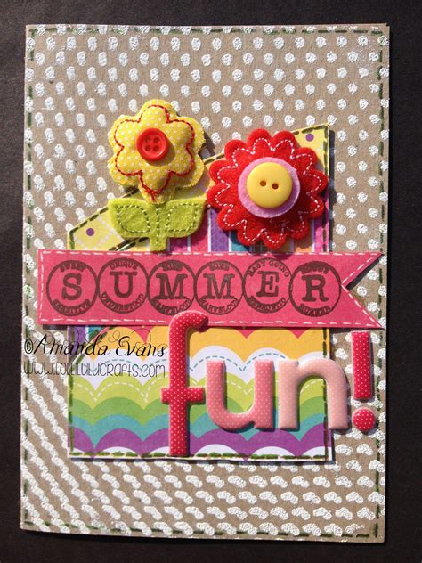 Summer Fun Card Lolli Lulu Crafts