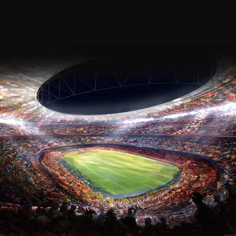 Aa82 Wallpaper Fc Barcelona Camp Nou Sports