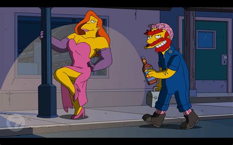 A Jessica Rabbit Site Jessica Rabbit Costume On The Simpsons Halloween Episode