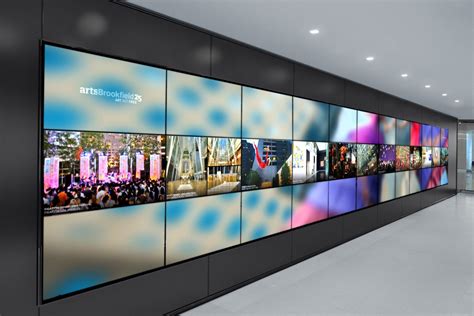 Brookfield Hq Usa In 2023 Digital Signage Video Wall Interactive Walls
